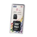 Karta MicroSD 8GB GOODRAM +Adapter SD SDHC Class4